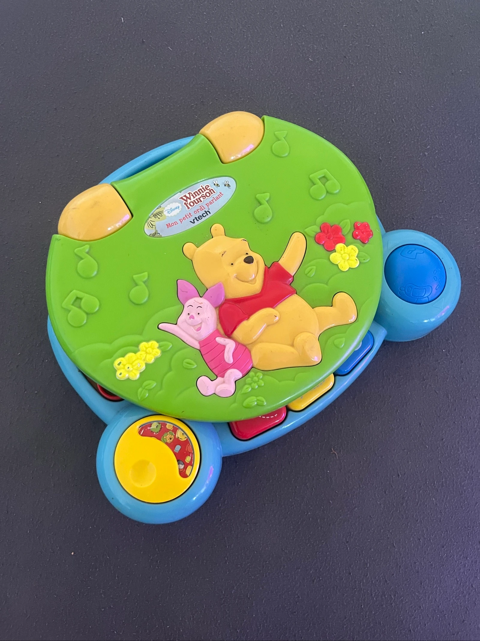 VTech Winnie l’Ourson Mon Petit Ordi Parlant 🎵| Jouet éducatif bébé